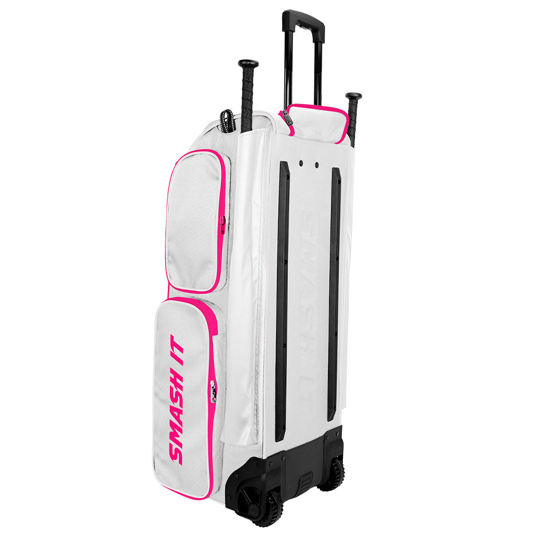 SMASH OPS V3 GUERRILLA White/Pink Roller Bag