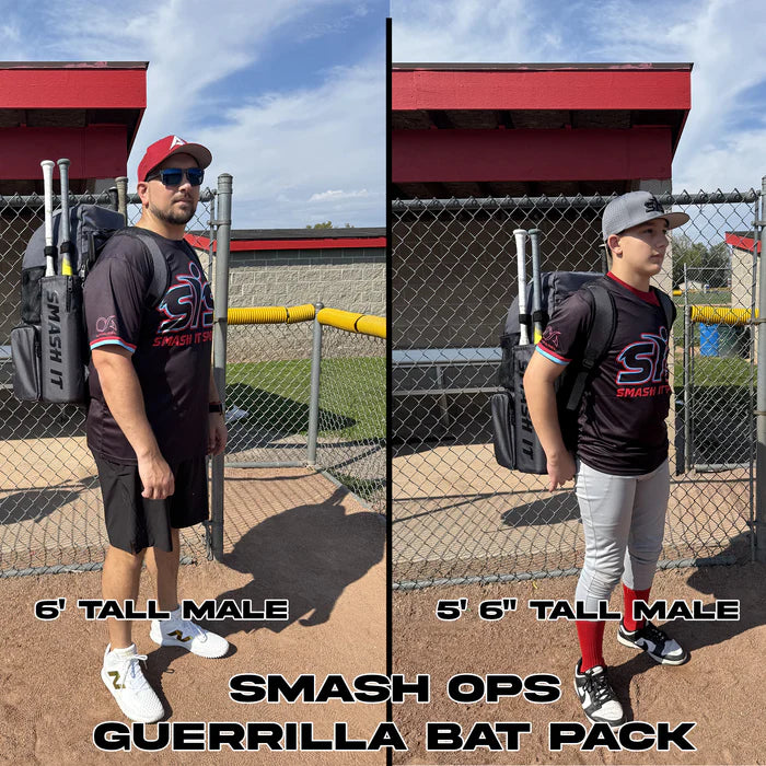 2025 Smash Ops Guerrilla Bat Pack - Blackout [PRIME Team Bag]