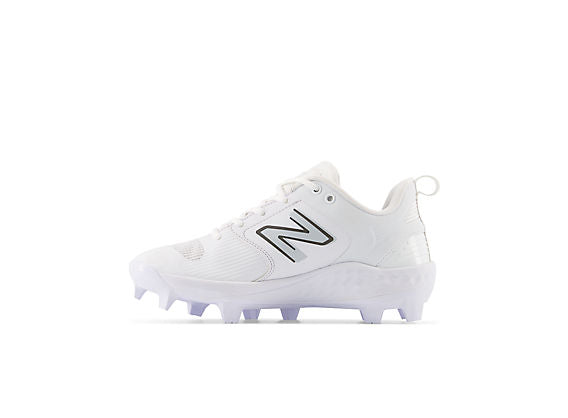 New Balance Women's Fresh Foam Velo V3 Molded Softball Cleats - White - SPVELOW3