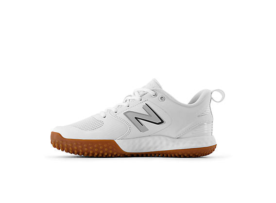 New Balance Women's VELO v3 Turf Softball Shoes - White - STVELOW3