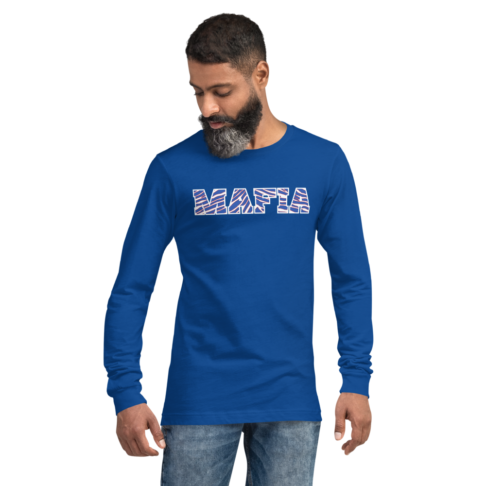 Performance Crew Neck Long Sleeve Shirt - Mafia - Royal
