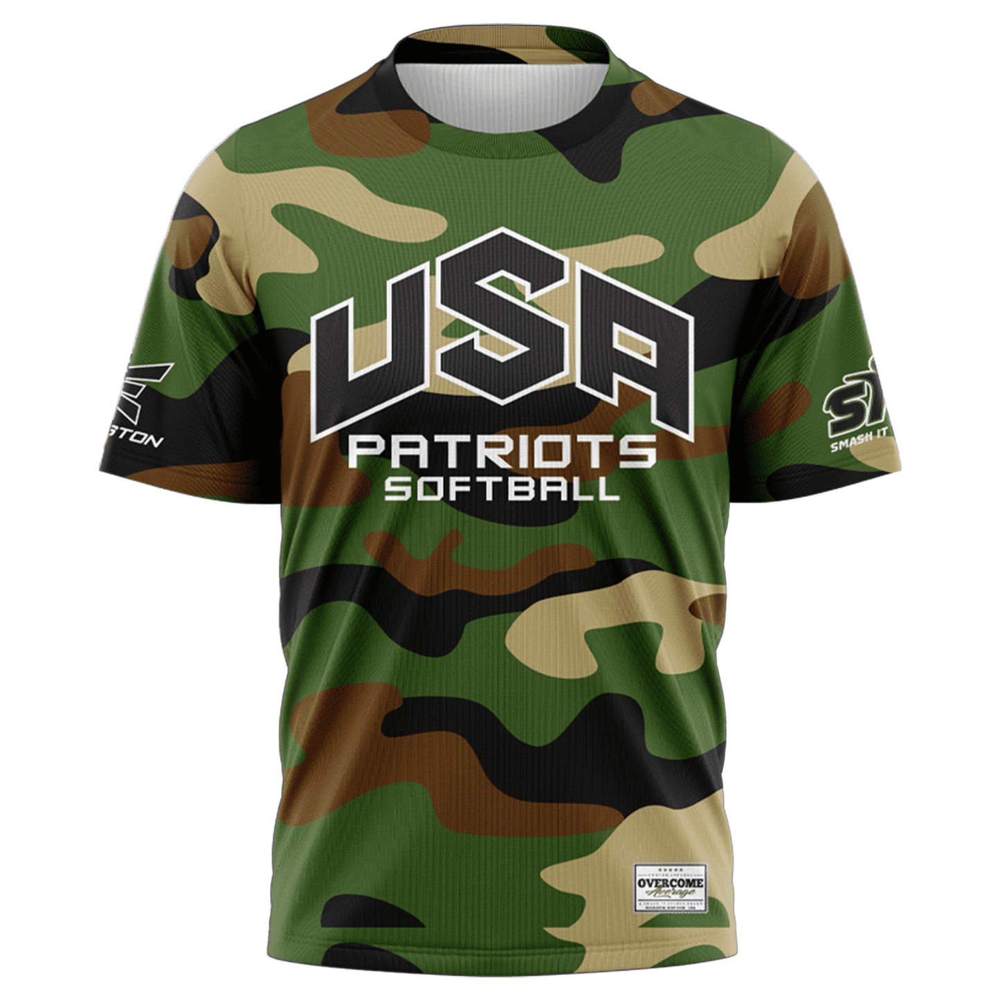 USA Patriot - Replica Jersey Short Sleeve Shirt - Camo