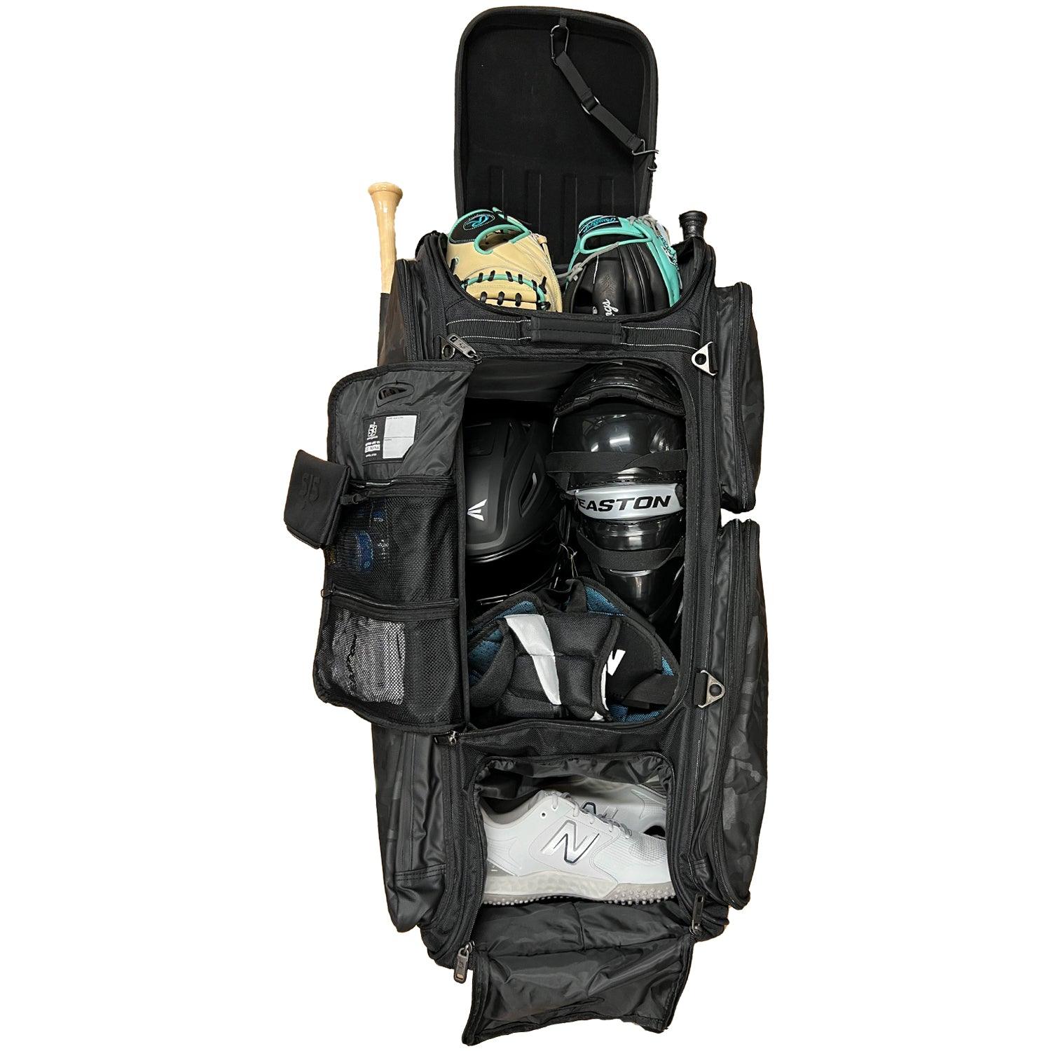 Smash Ops V3 Guerrilla Roller Bag - Carolina/Charcoal - Smash It Sports