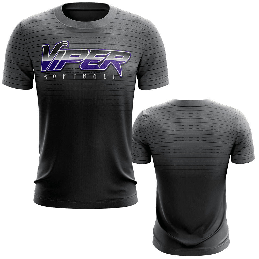 Viper EVO-Tech™ Short Sleeve Shirt - Black Fade Dash