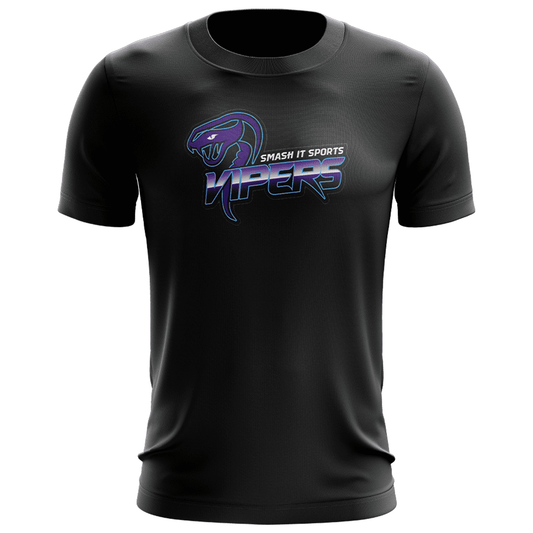 Vipers EVO-Tech Short Sleeve Shirt - Black