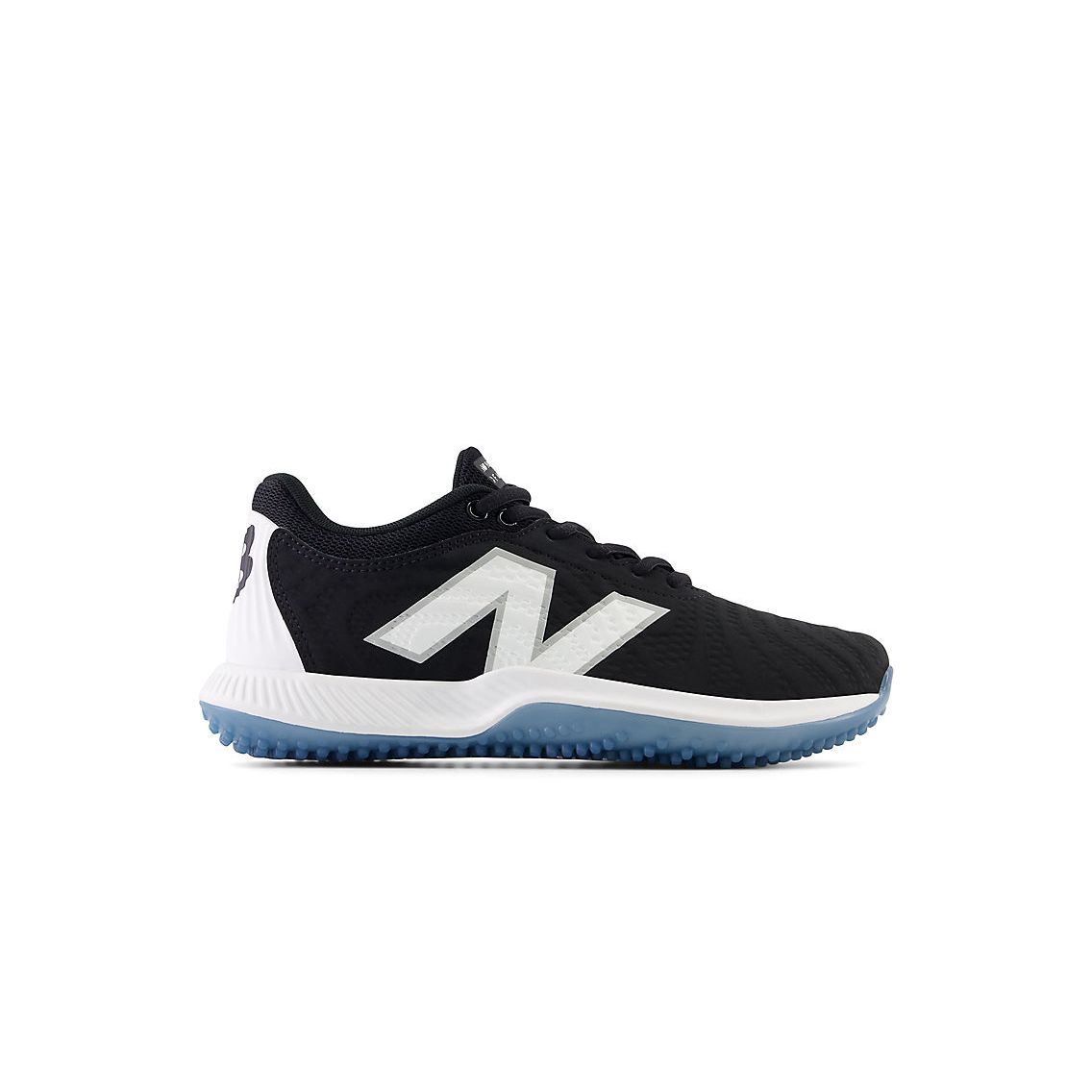New Balance Women's FuelCell FUSE v4 Turf Trainer Softball Shoes - Black/Optic White - STFUSEK4