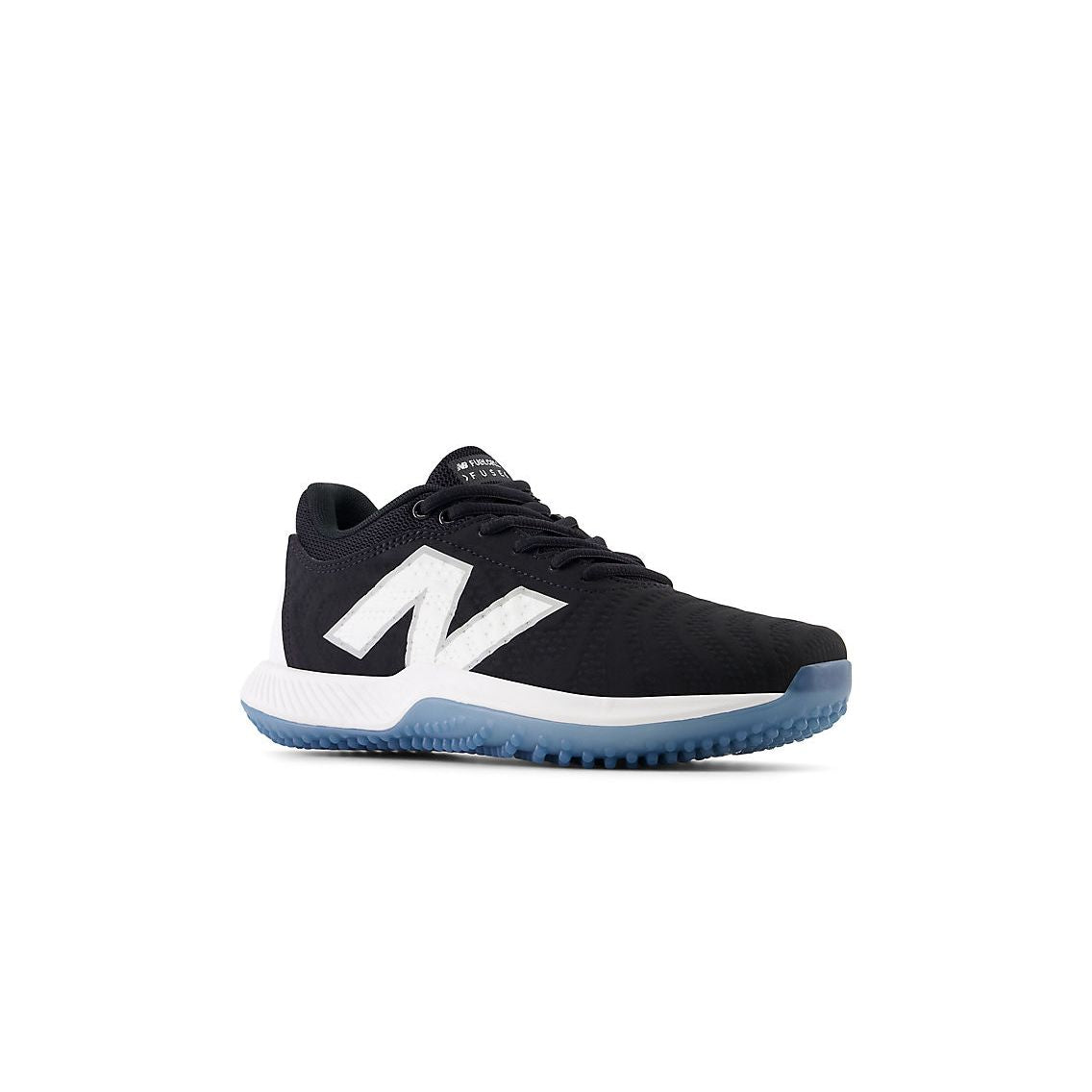 New Balance Women's FuelCell FUSE v4 Turf Trainer Softball Shoes - Black/Optic White - STFUSEK4