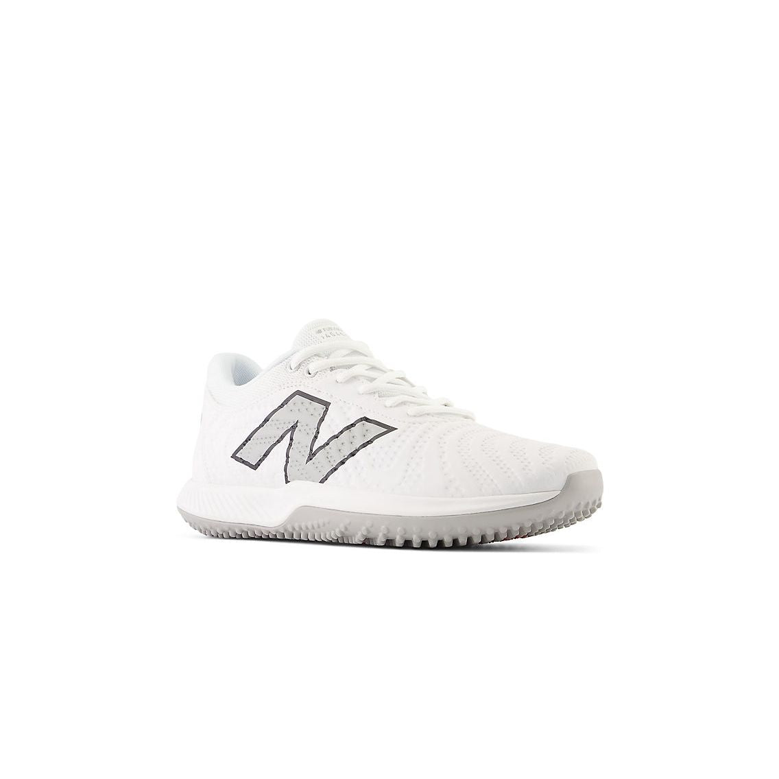 New Balance Men's FuelCell 4040 V7 Turf Baseball Shoes - Optic White / Raincloud - T4040SW7